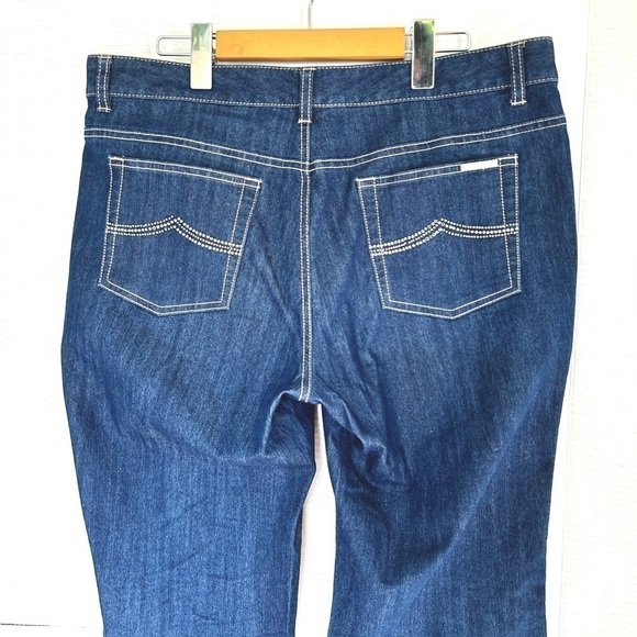 Michael Kors jeans pants Classic flare blue size 12 - Picture 4 of 9